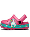 High Quality EU 24-EU27 Unicorn Cute Beach Water clogs EVA material Wear resistant and non-slip kids clogs